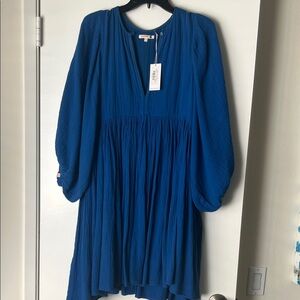SUNDRY 💙 Boho Tunic Dress Sz 2